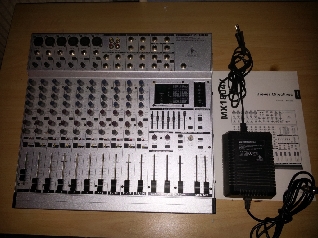 Behringer Eurorack MX1804X : Meilleurs prix neuf, Avis, Test et