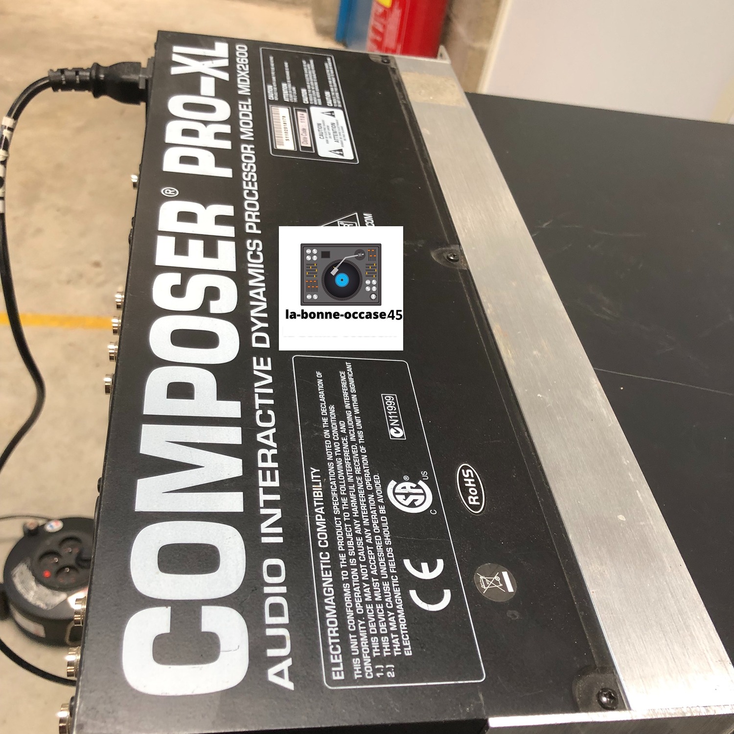 Behringer Composer Pro-XL MDX2600 : Meilleurs prix neuf, Avis