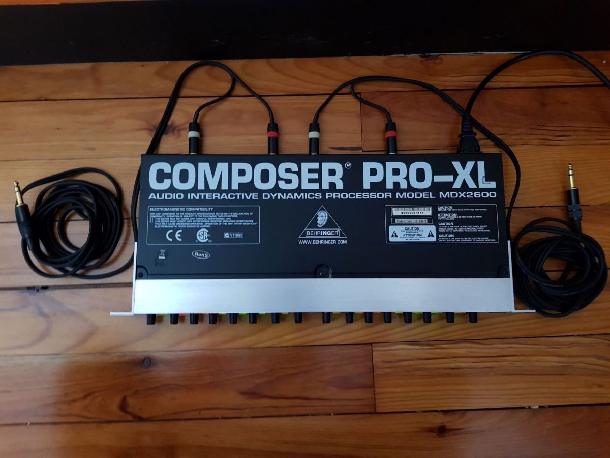 Behringer Composer Pro-XL MDX2600 : Meilleurs prix neuf, Avis