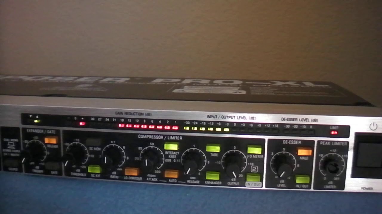 Behringer Composer Pro-XL MDX2600 : Meilleurs prix neuf, Avis